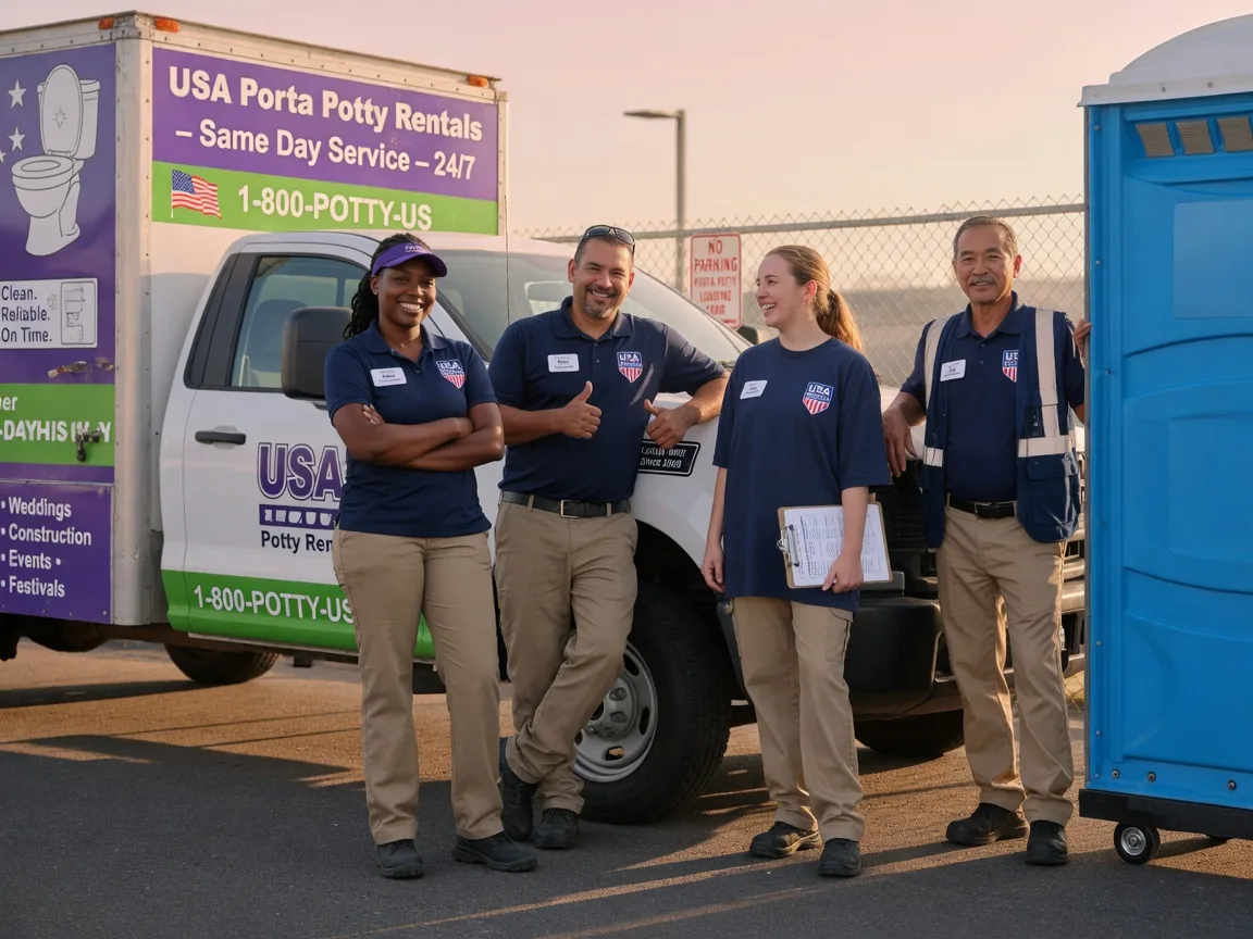 Porta Potty Rental company in Del Rey, CA